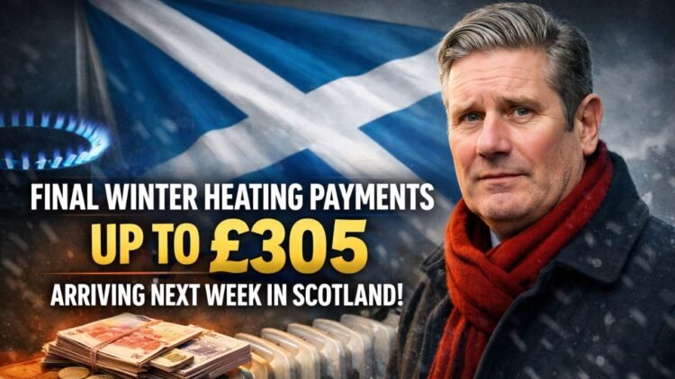 Final Winter Heating Payments of Up to £305 Set to Arrive Next Week in Scotland